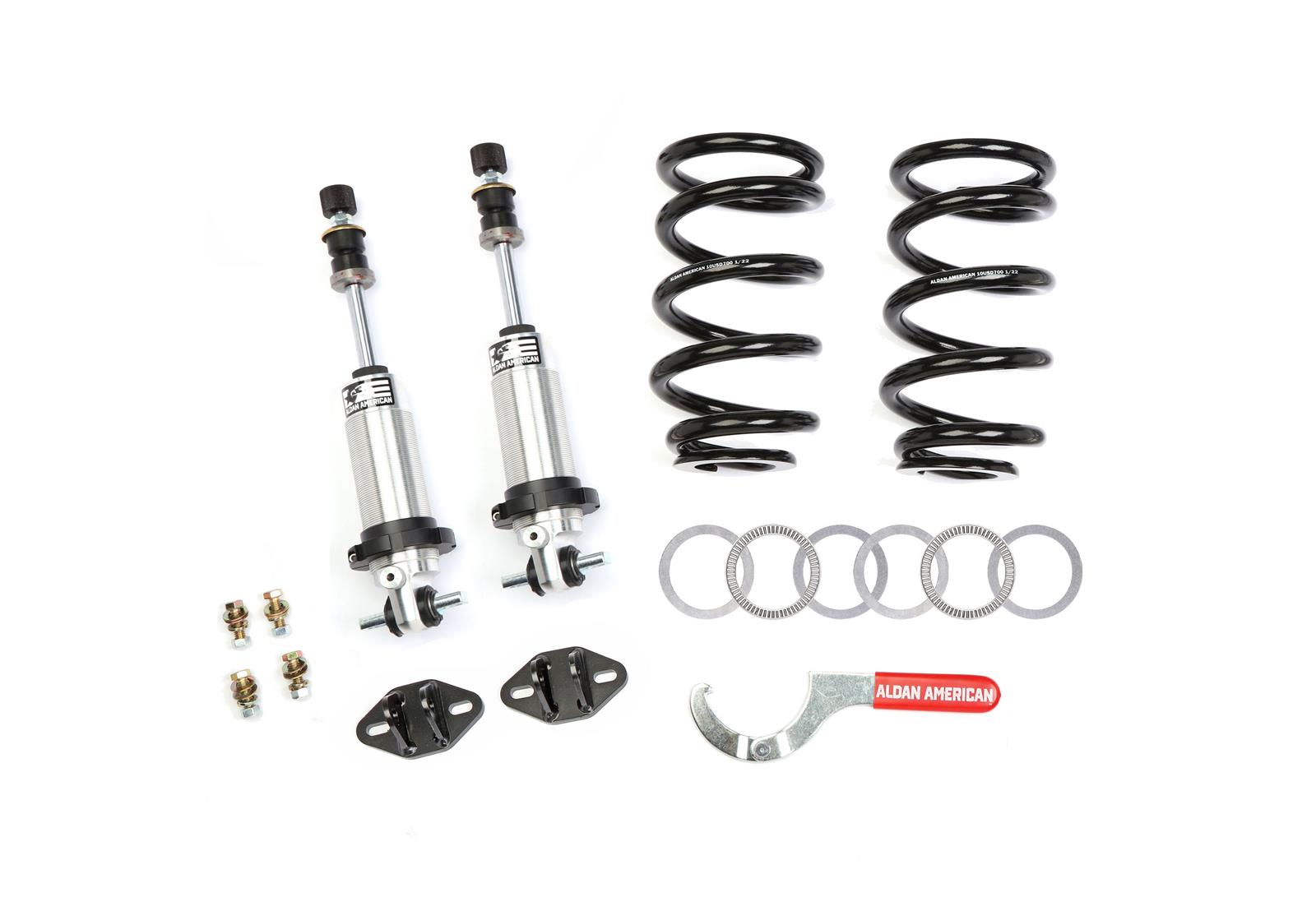 Aldan American Track Comp Suspension Packages for 1963-1965 RIVIERA - 300355 Coilover Kit, Double Adjustable, 750 lbs./in. Spring Rate, Front and Rear, Buick, Kit thumbnail 2