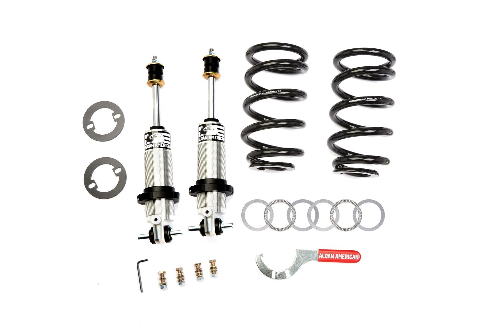 Aldan American Track Comp Suspension Packages for 1997-2003 F-150 - 300360 Coilover Kit, Single Adjustable, 800 lbs./in. Spring Rate, Front and Rear, Ford F-150, Kit thumbnail 2