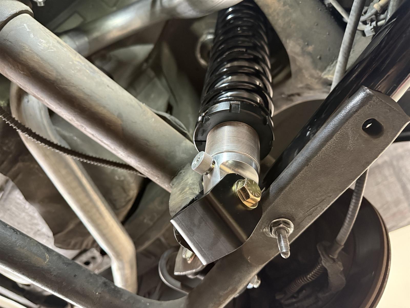 Aldan American Track Comp Coilover Kits 300388 Kit, Comp, Rear, Adjustable Valving, Black Springs, 200 lbs./in. Rate, Chevy, Sold as a Set thumbnail 5
