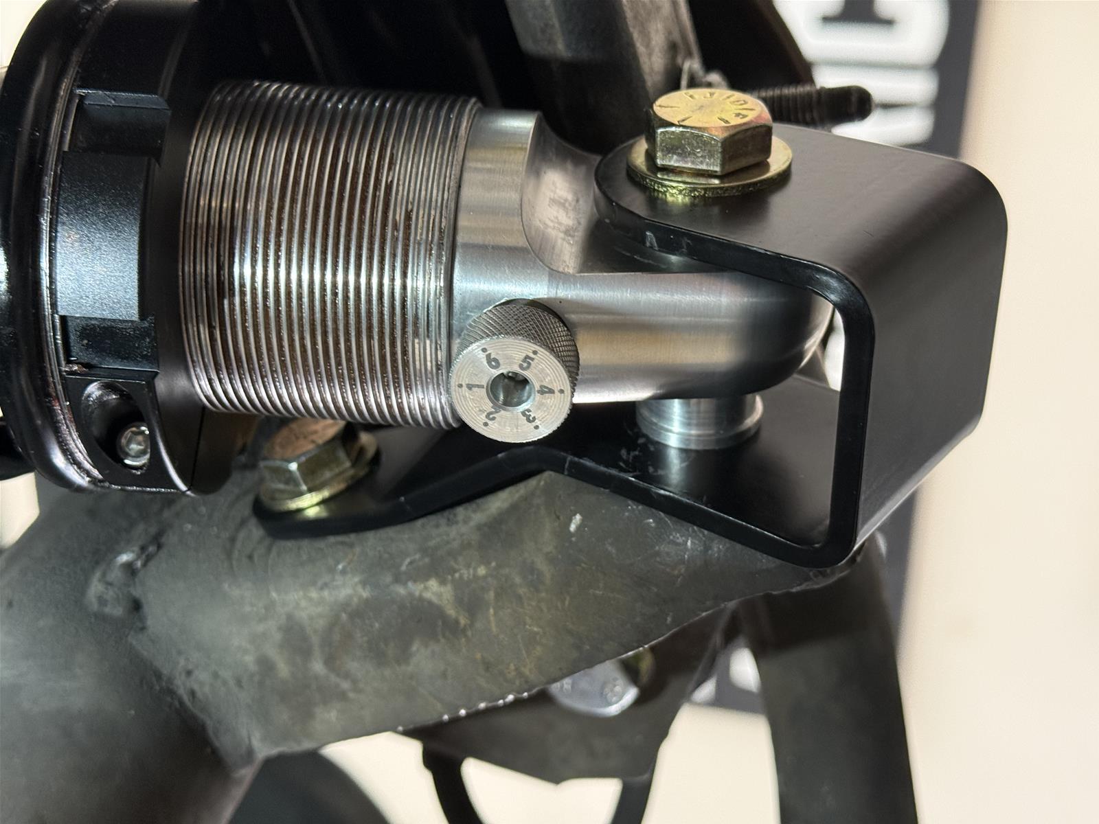 Aldan American Track Comp Coilover Kits 300388 Kit, Comp, Rear, Adjustable Valving, Black Springs, 200 lbs./in. Rate, Chevy, Sold as a Set thumbnail 2