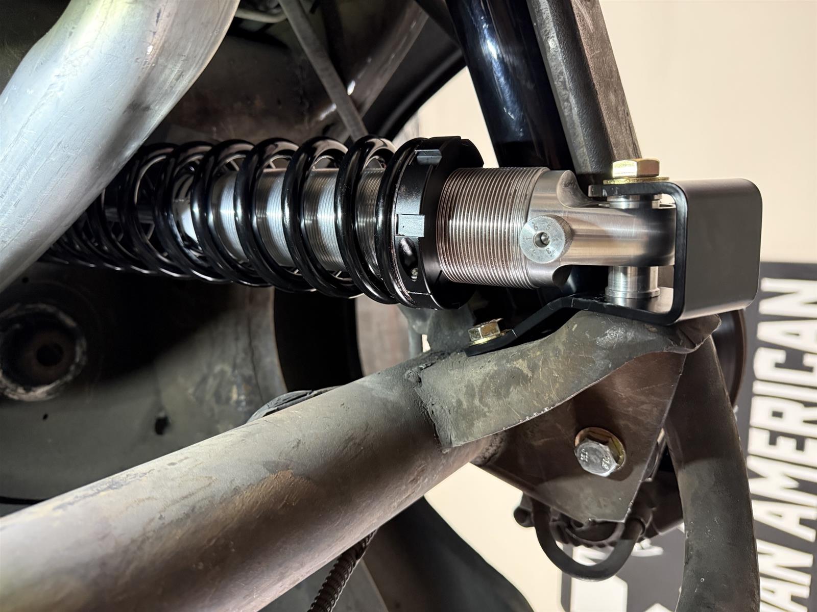 Aldan American Track Comp Coilover Kits 300388 Kit, Comp, Rear, Adjustable Valving, Black Springs, 200 lbs./in. Rate, Chevy, Sold as a Set thumbnail 3
