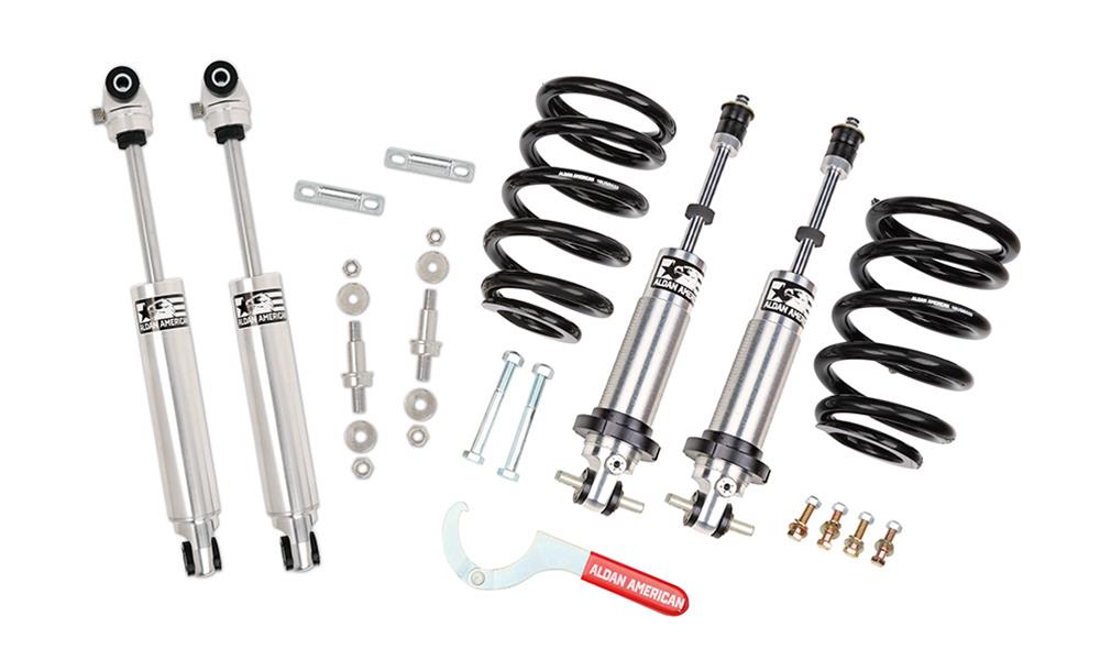 Aldan American Suspension Handling Packages 300391 Package, Road Comp, GM, 71-96, Coilovers with Shocks, BB, Kit