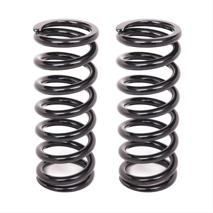 Aldan American 9 Inch Coil Spring 9-450BK2 Coilover Springs, 450 lbs./in. Rate, 2.50 in. I.D., 9.00 in. Length, Black, Pair