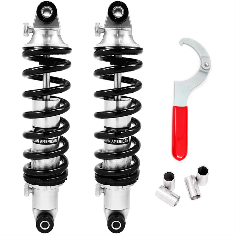 Aldan American Striker Series Coilover Kits A758160B Kit, Striker, Adjustable,17.0 in. Extended, 12.0 in. Collapsed, 160 lbs./in. Rate, Pair