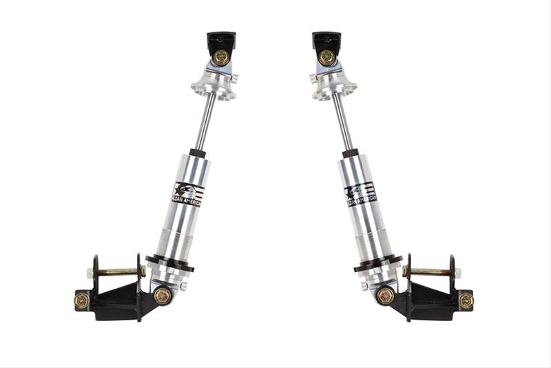 Aldan American Track Comp Coilover Kits ABRND Kit, Rear, Twin-Tube, 0.5-0.3 in. Lowered, Aluminum, Natural, Buick, Chevrolet, Oldsmobile, Pontiac, Kit thumbnail 2