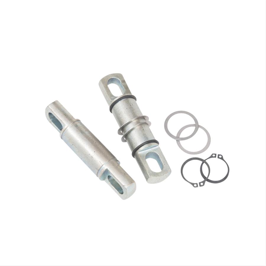 Aldan American Shock Mounts ALD-16 Mounts, Standard Type, Lower, Steel, Designed To Convert Eyelet Shocks To T-bar Mount, Fits 3/4 in. I.D. Bushings, Pair
