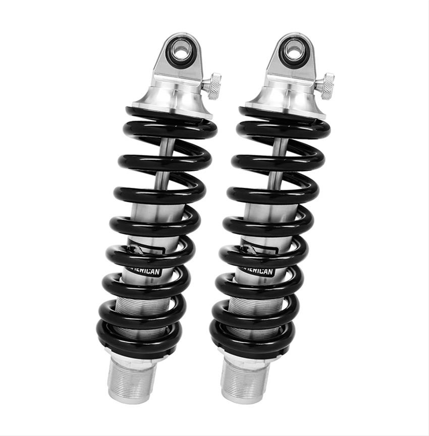 Aldan American Road Comp Coilover Kits for 1996-2002 VIPER - G2SBR2 Kit, Rear, Twin-Tube, Silver Anodized, 750 lbs./in., Dodge, Pair