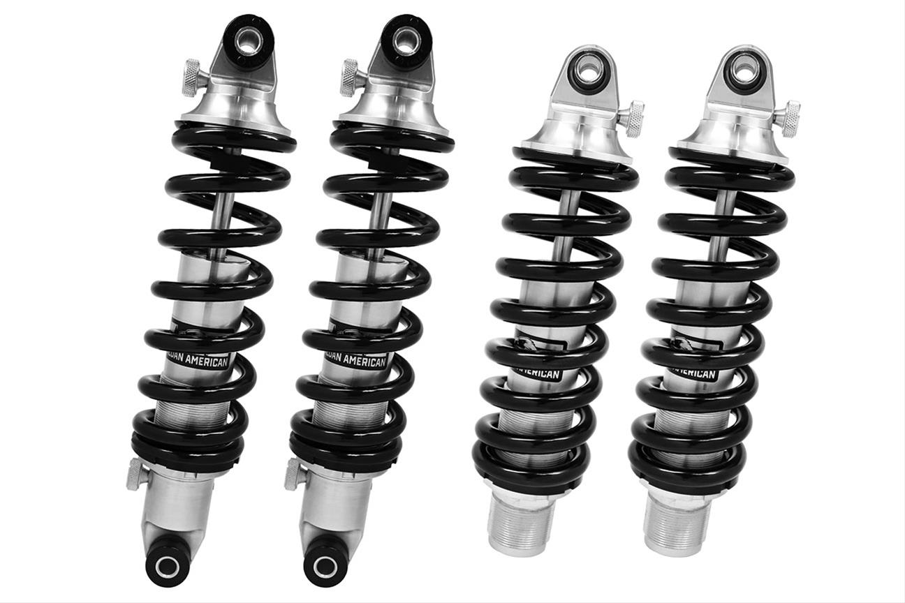 Aldan American Road Comp Coilover Kits for 2003-2010 VIPER - G3SB4 Kit, Front And Rear, Twin Tube, 550 lbs./in. Front, 750 lbs./in. Rear,, Black, Kit