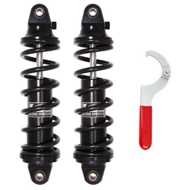 Aldan American Regulator Series Coilover Kits PR655250B Kit, Front, Rear, Twin-Tube, Aluminum, Black Anodized, 250 lbs./in., Kit