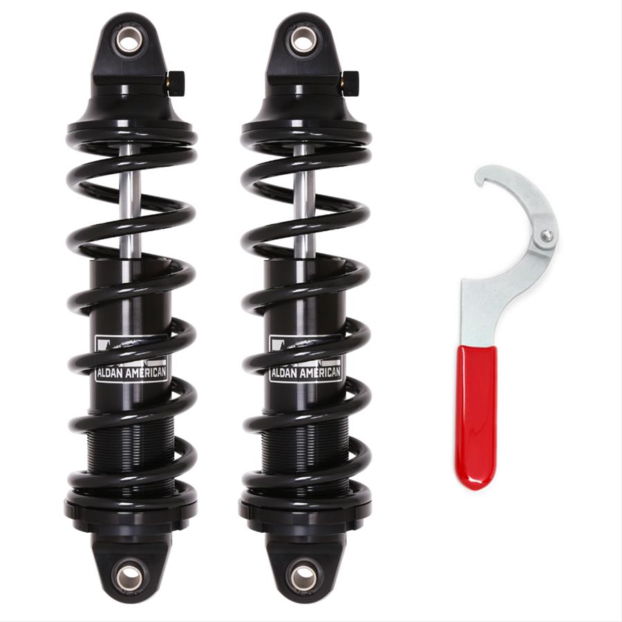 Aldan American Regulator Series Coilover Kits PR659400B Kit, Front, Rear, Twin-Tube, Aluminum, Black Anodized, 400 lbs./in., Kit thumbnail 2