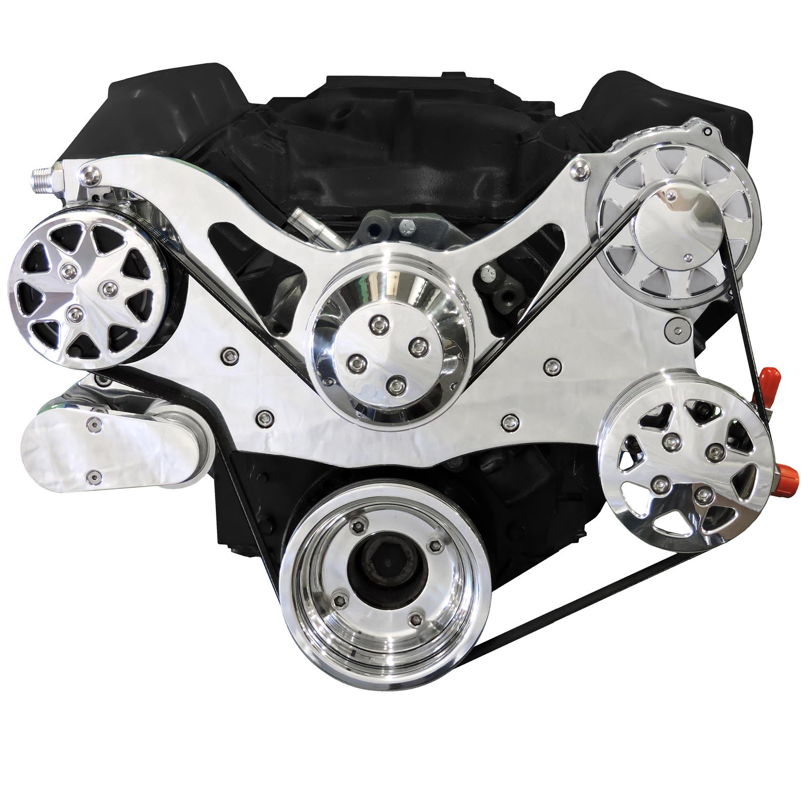 All American Billet FDS351C301 All American Billet Serpentine Kits