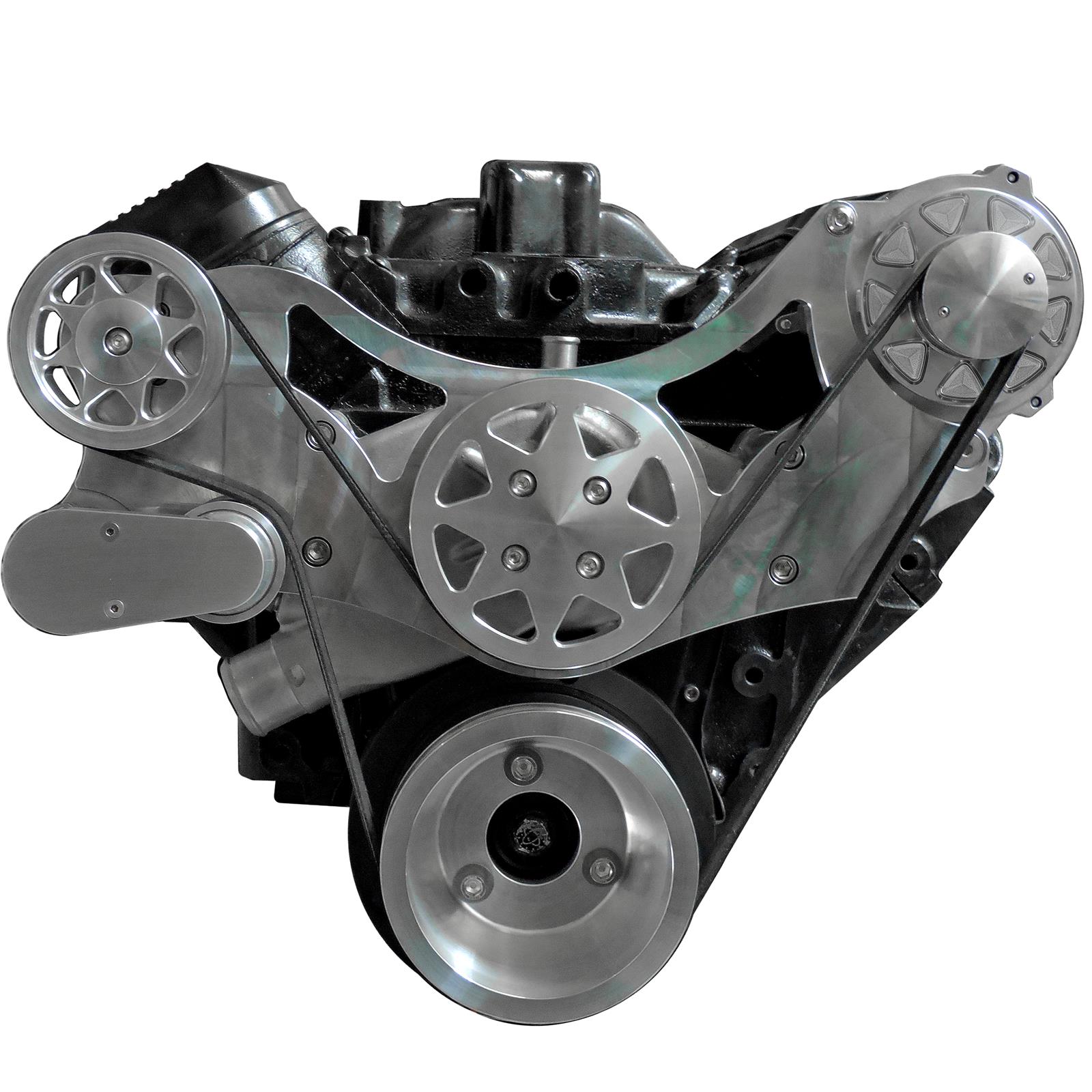 All American Billet FDSBBC304 All American Billet Serpentine Kits