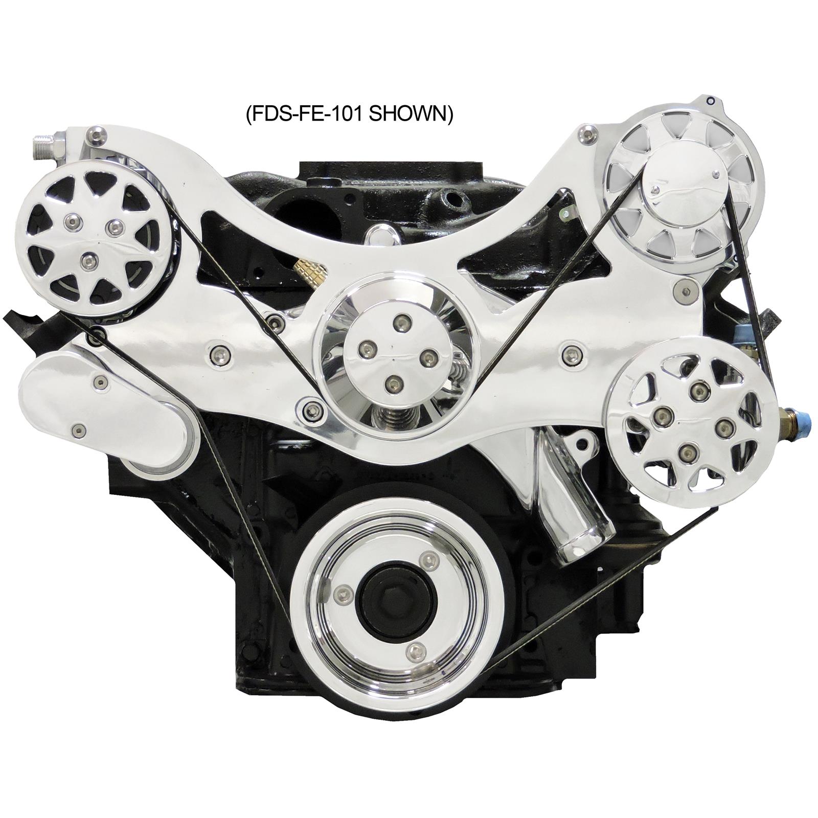 All American Billet FDSFE301 All American Billet Serpentine Kits