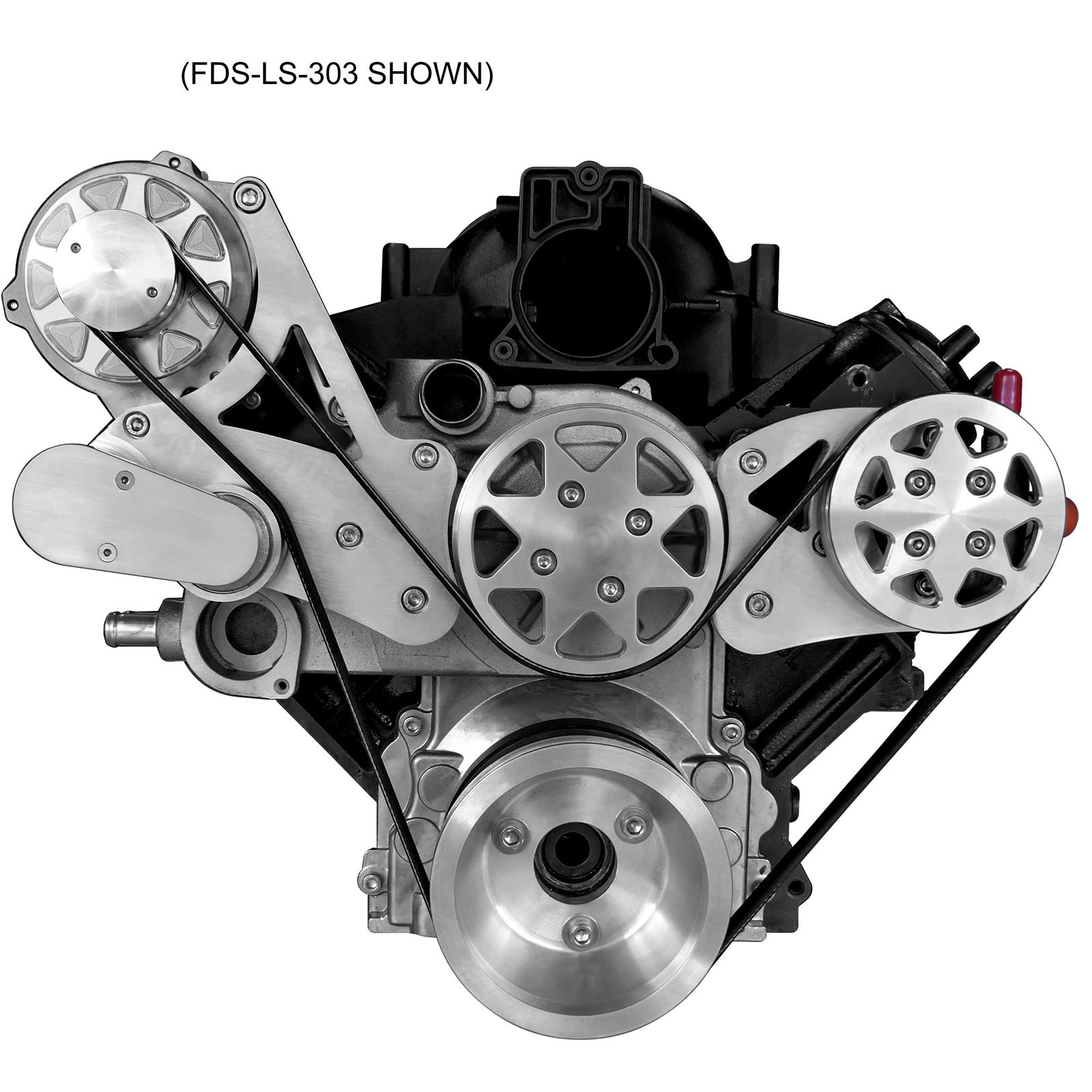 All American Billet FDSLS351 All American Billet Serpentine Kits