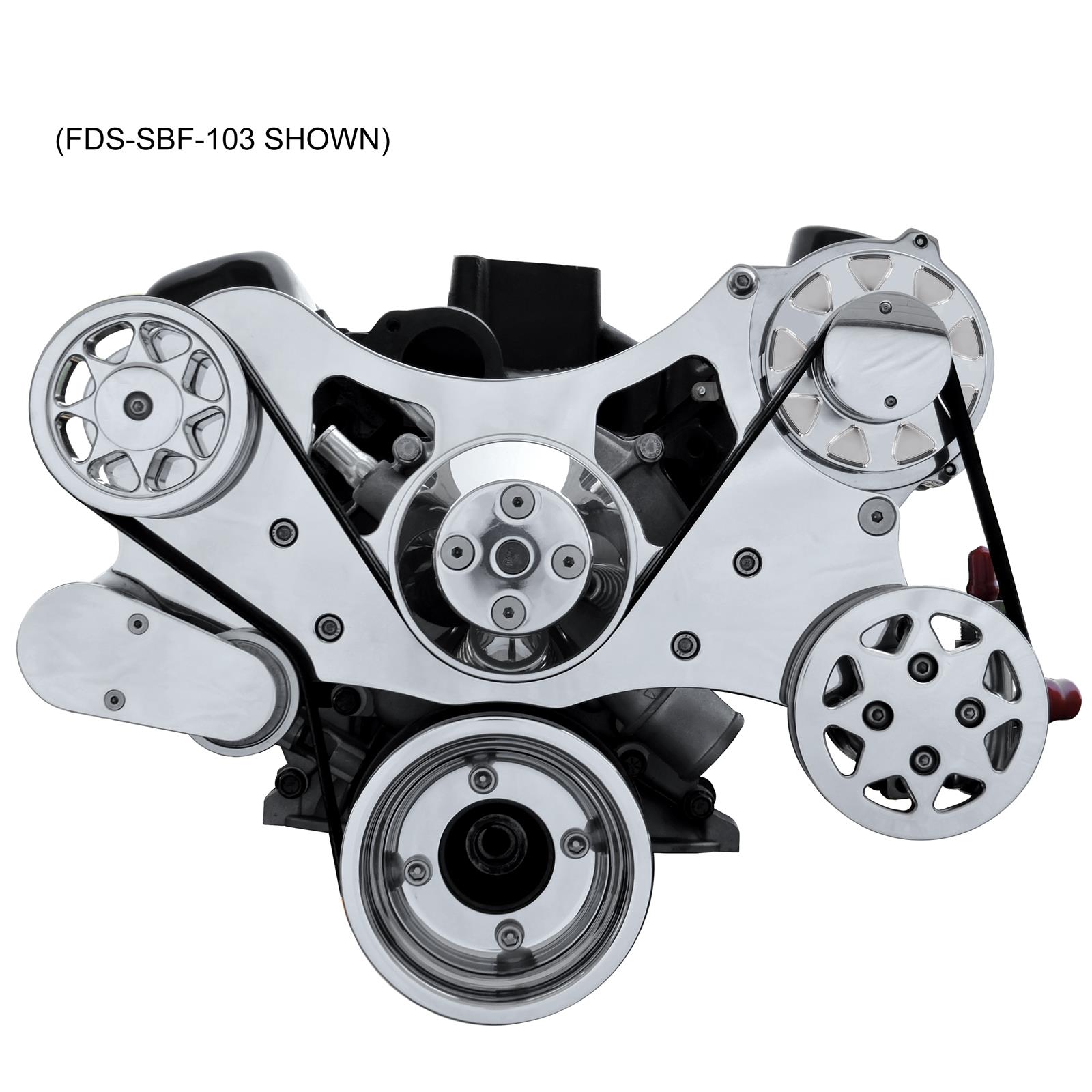 All American Billet FDSSBF153 All American Billet Serpentine Kits