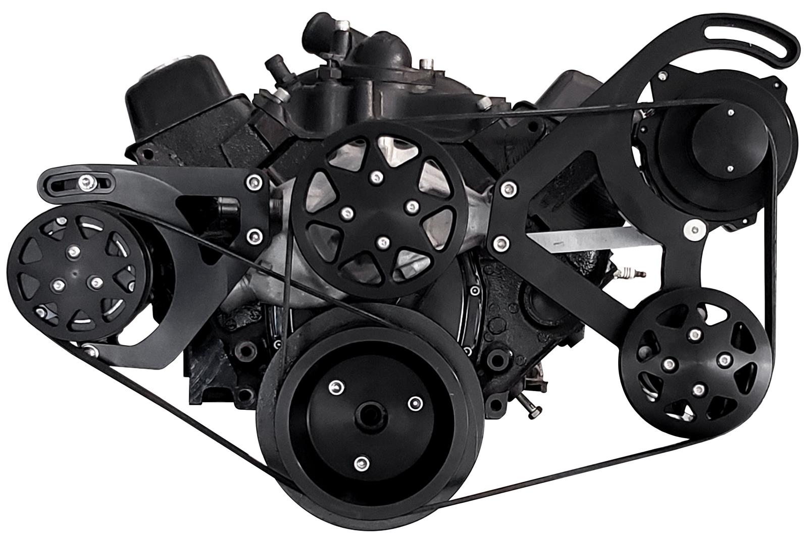 All American Billet SCKSBC701 All American Billet Serpentine Kits