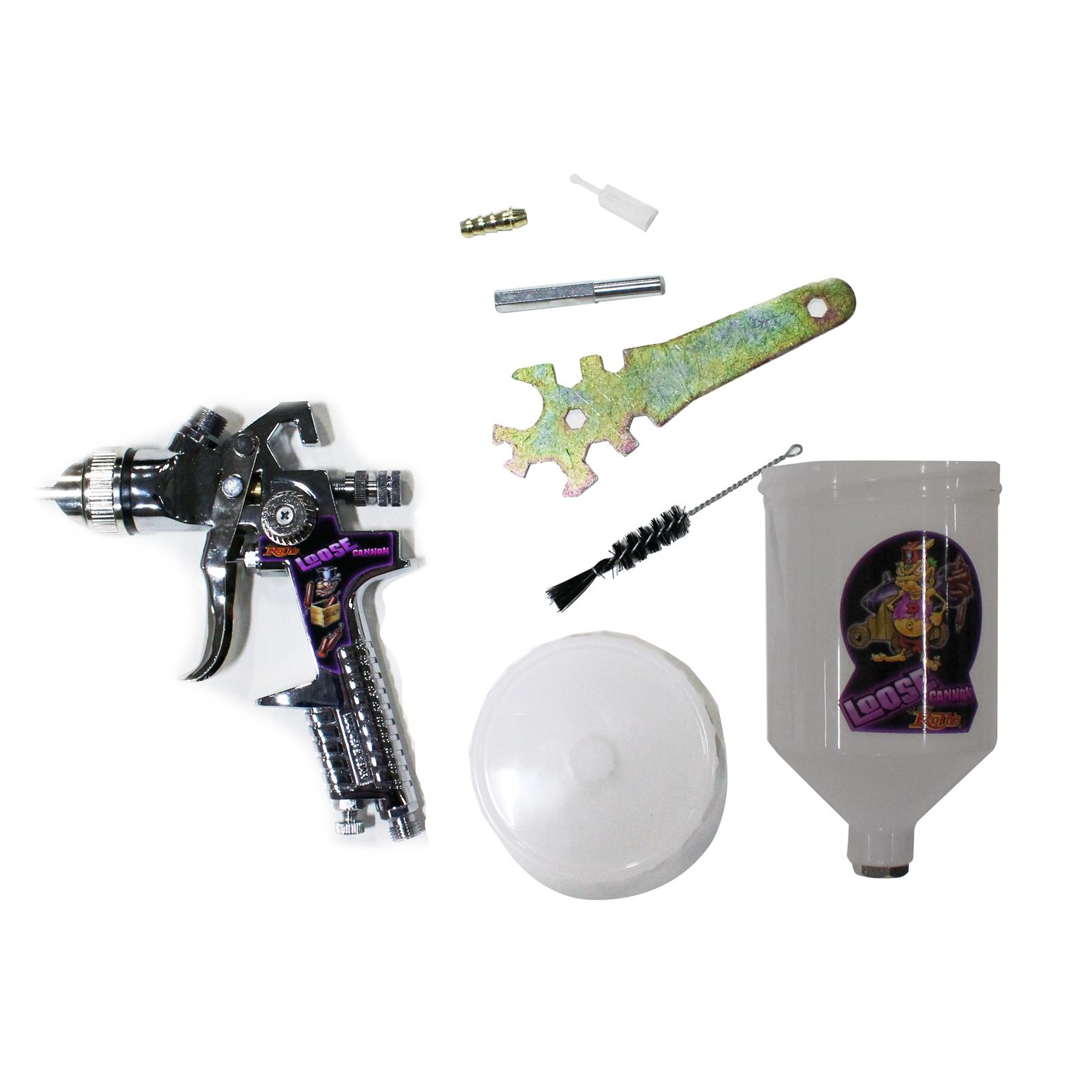 Roth Metal Flake 30HVLPGUN Roth Metal Flake Loose Cannon Paint Guns