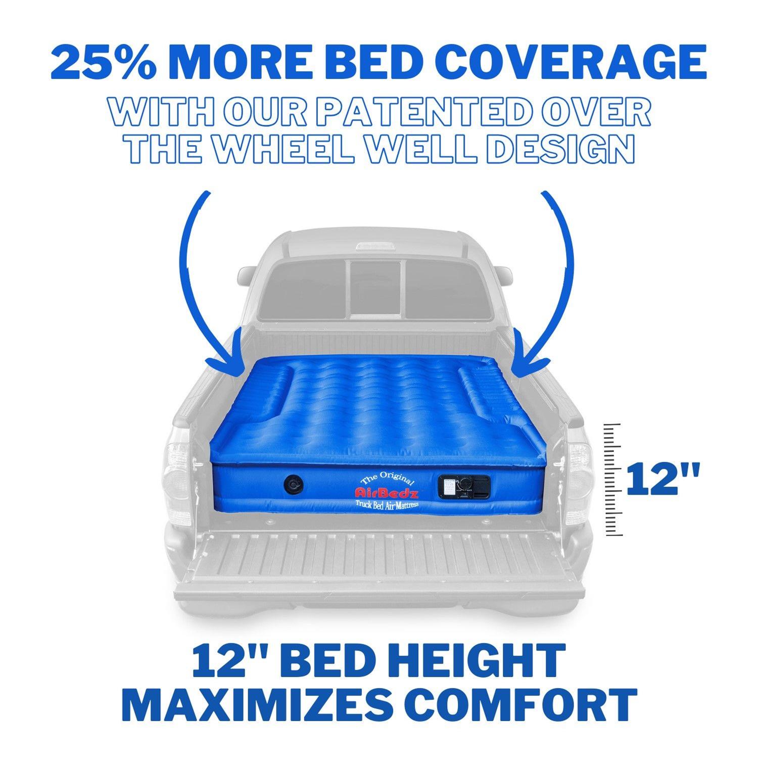 AirBedz Original Truck Bed Air Mattresses PPI-102 Mattresses, Bed, Queen, Polyester, Blue, Internal Pump, 63.50 W x 76.00 L x 12.00 in. T, for 6.00/6.50 ft. Beds, Truck, Each thumbnail 2