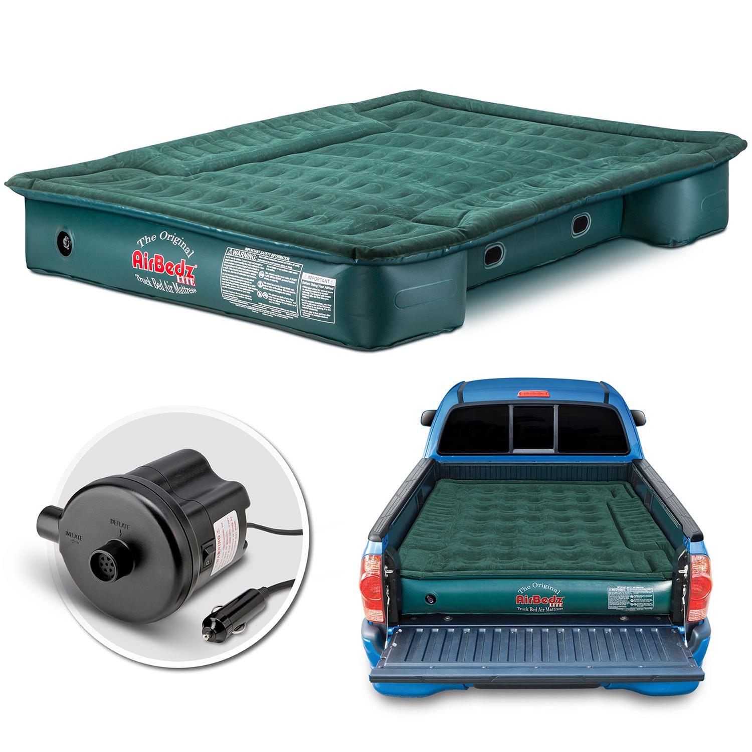 AirBedz Lite Truck Bed Air Mattresses PPI-PV203C Mattress, Lite, Green, Mid Size, 55 in. Width, 72 in. Length, 12 in. Height, Each thumbnail 3