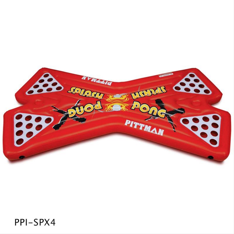 AirBedz Splash Pong Games PPI-SPX4 Outdoor Game, Double Pong, X-shaped Table for 4 Players, Each thumbnail 2