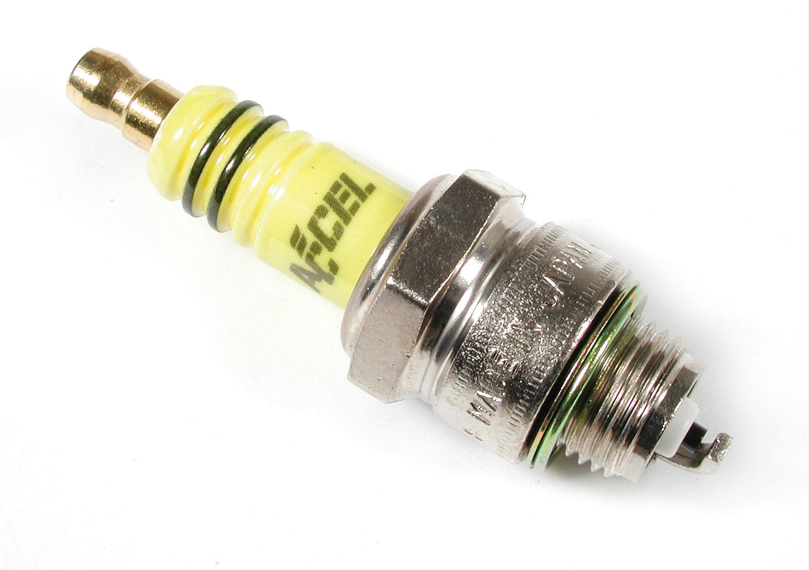 Accel 0437S ACCEL UGroove Performance Spark Plugs Summit Racing