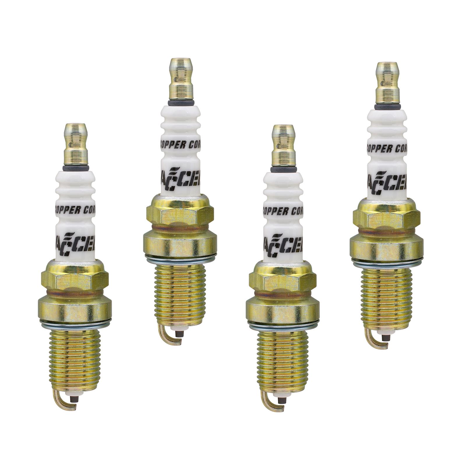 Accel 07654 ACCEL UGroove Performance Spark Plugs Summit Racing