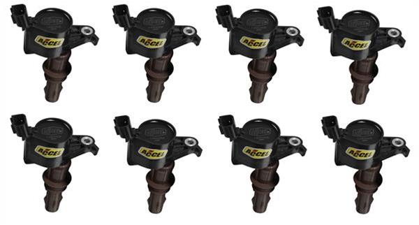 ACCEL Super Coils 140033EK-8 Ignition Coils, Coil, Epoxy, Black, 3-Valve, Ford, Set of 8