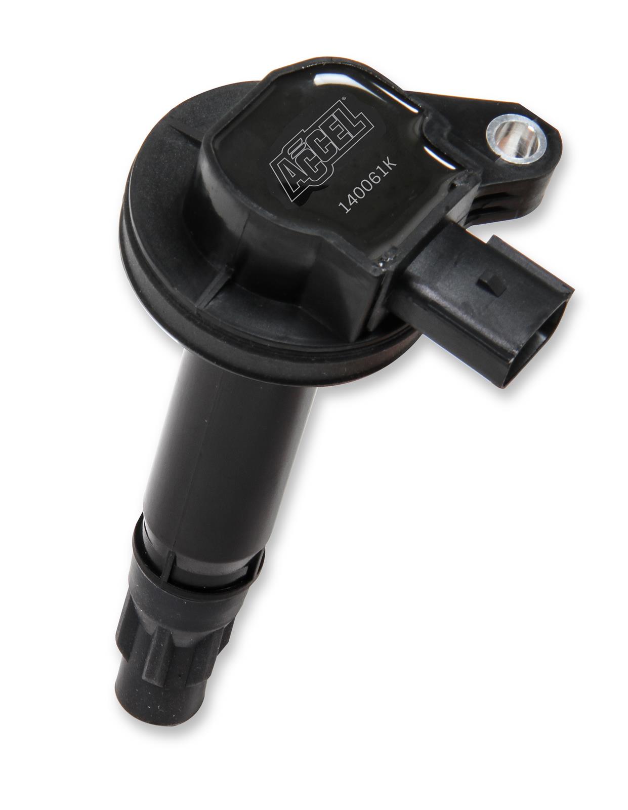 ACCEL Super Coils 140061K Ignition Coils, Super, Female/Socket, 2 Pin Coil Pack, Black, Ford, Lincoln, Non-Ecoboost, Each