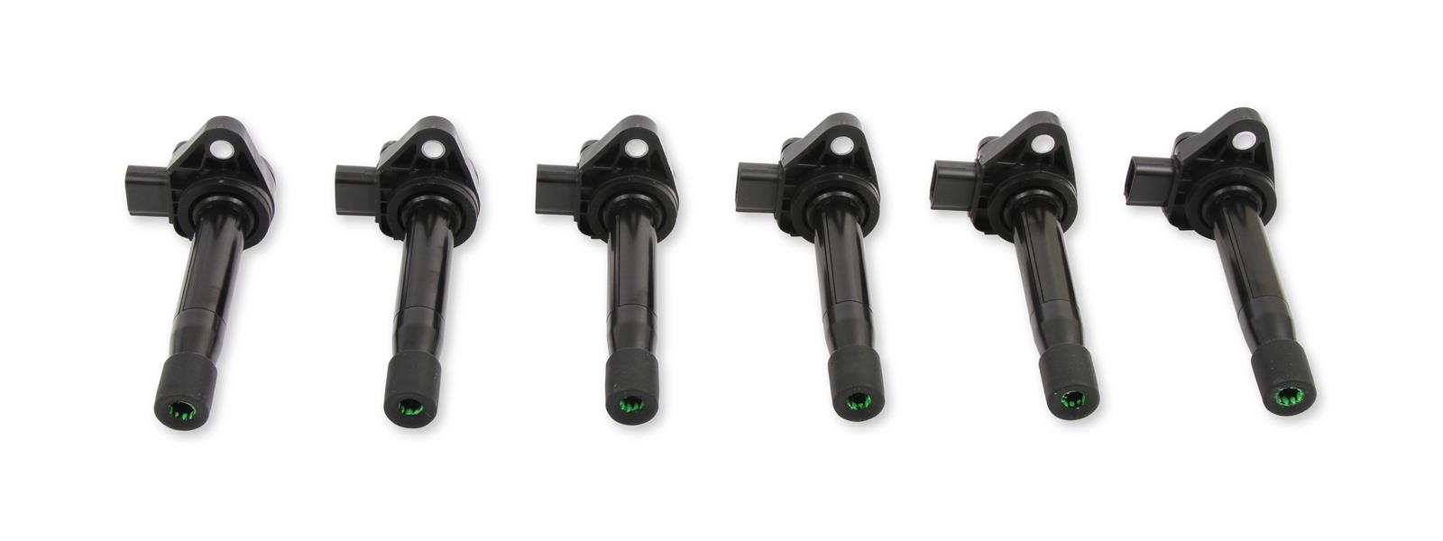 ACCEL Super Coils 140085K-6 Ignition Coils, Coils, Coil Pack Style, Epoxy, Female/Socket, Black, Square, for use on Acura®, for use on Honda®, Set of 6 thumbnail 6