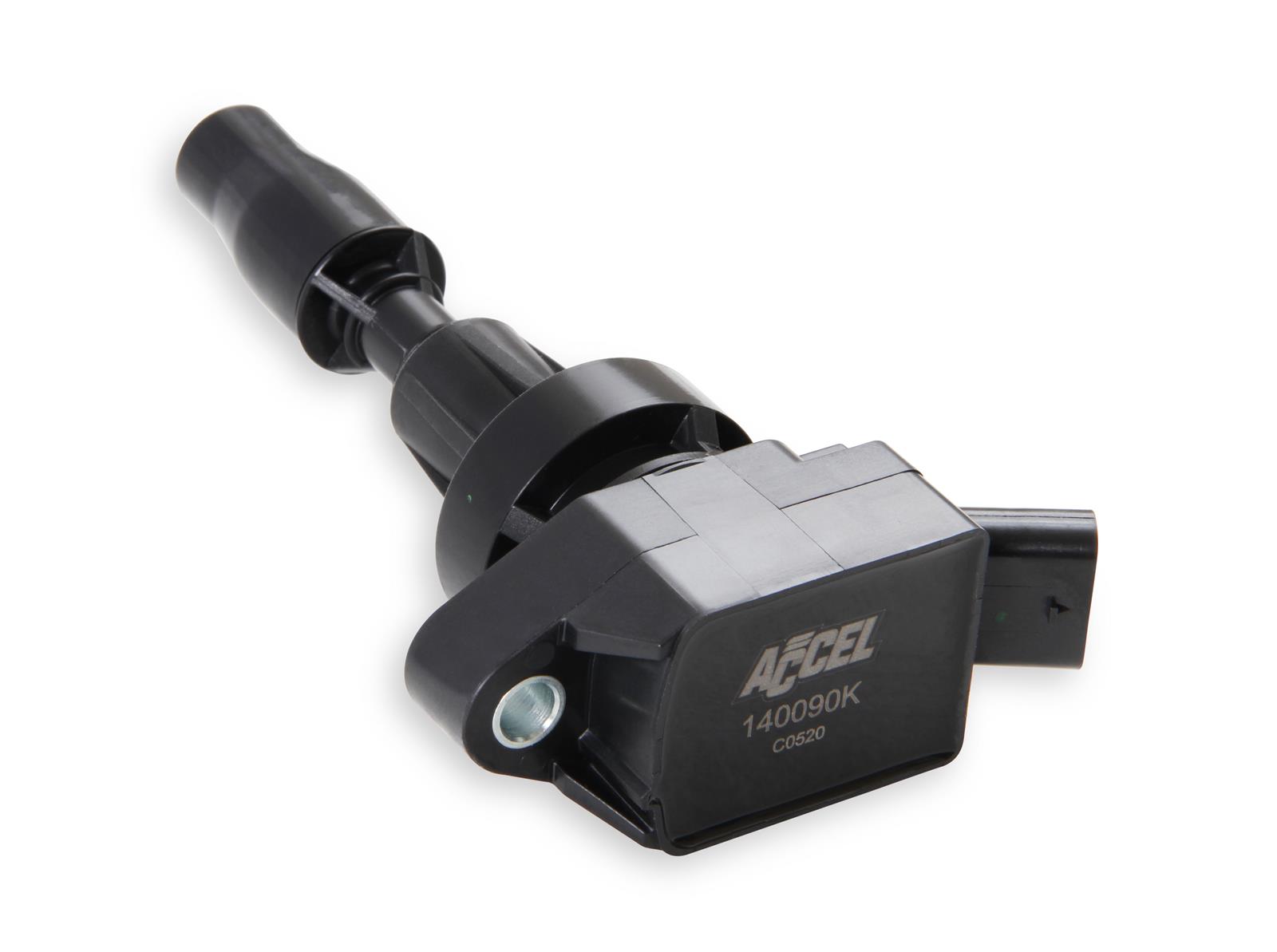 ACCEL Super Coils 140090K-4 Ignition Coils, Coils, Coil Pack Style, Female/Socket, Epoxy, Square, Black, for Hyundai, for Kia, Set of 4 thumbnail 6