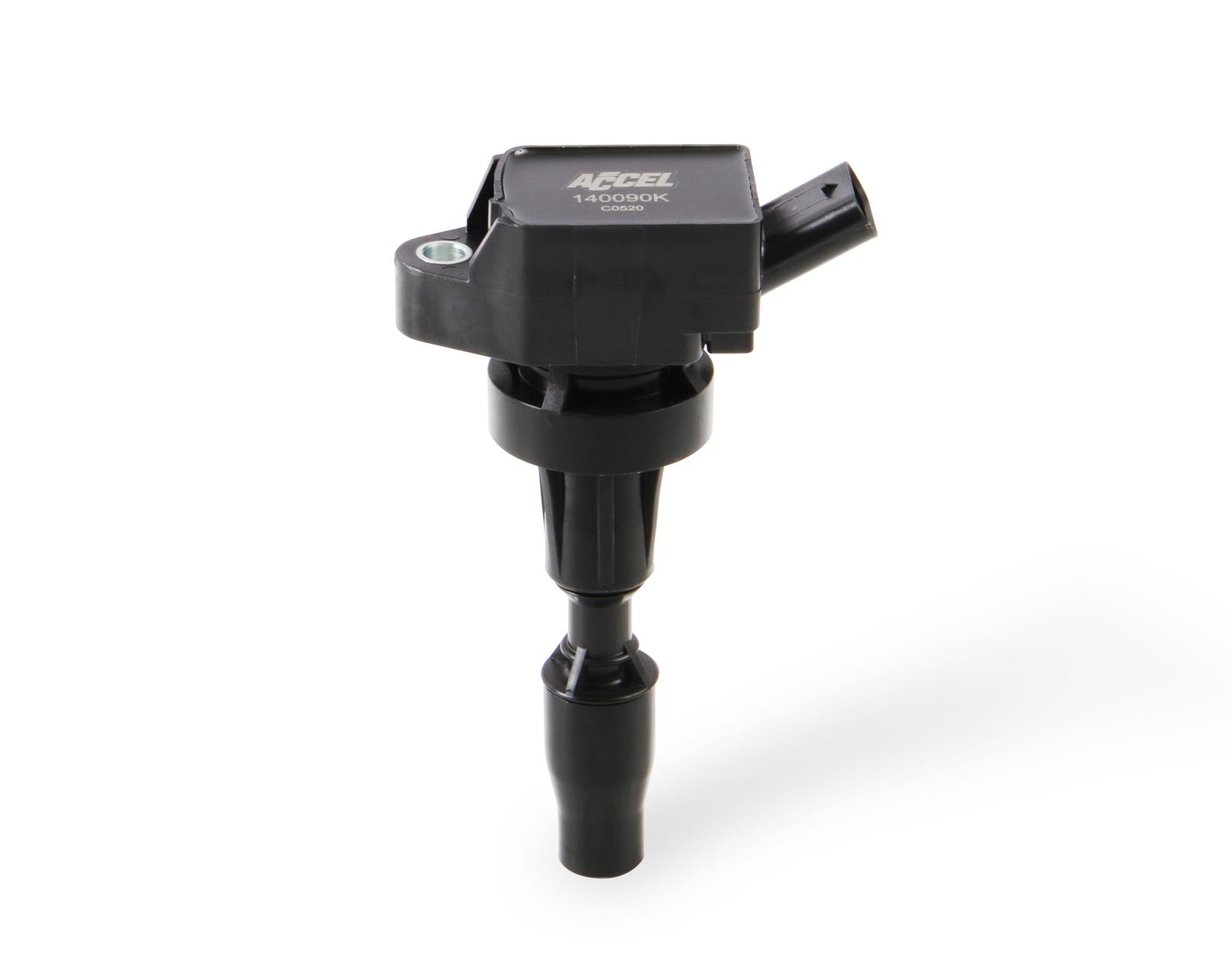 ACCEL Super Coils 140090K-4 Ignition Coils, Coils, Coil Pack Style, Female/Socket, Epoxy, Square, Black, for Hyundai, for Kia, Set of 4 thumbnail 3
