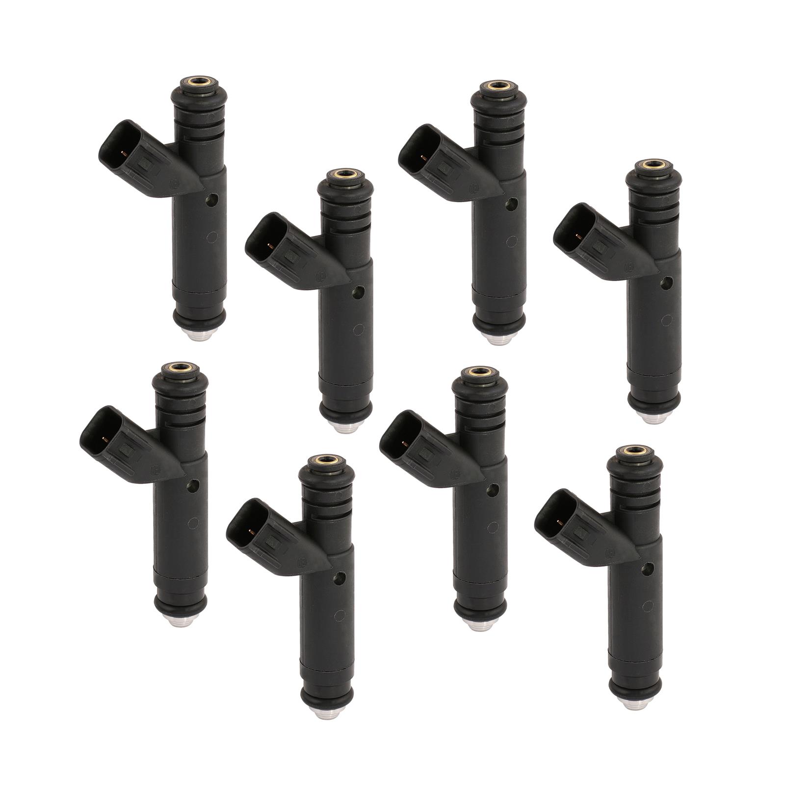 ACCEL Fuel Injectors 151861 Injector, 61 lbs./hr., 12.0 Ohms Impedance, 12 V Saturated Circuit, Set of 8