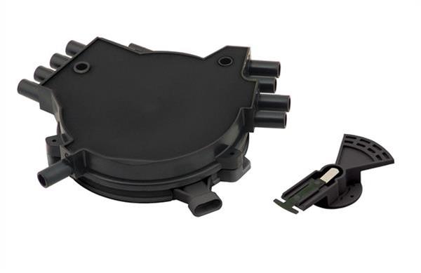 ACCEL Distributor Cap and Rotor Kits 8136A Rotor, Optispark Gen 1, Black, Plastic, Chevy, Kit