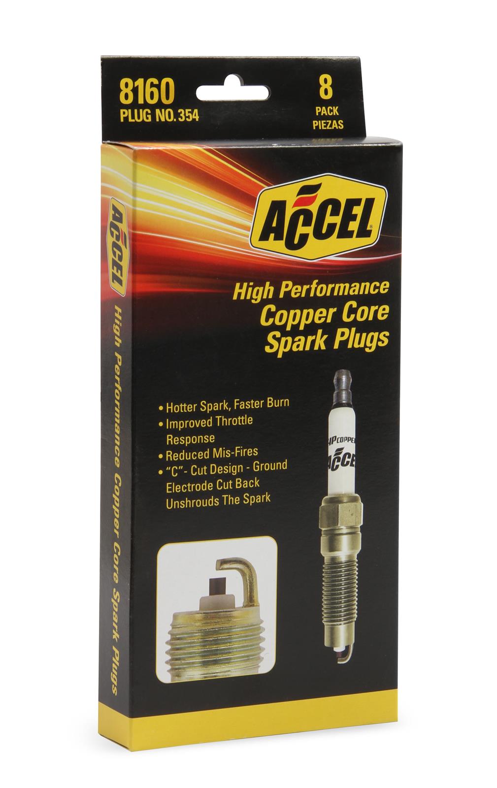 Accel 8160 ACCEL CCut Performance Spark Plugs Summit Racing