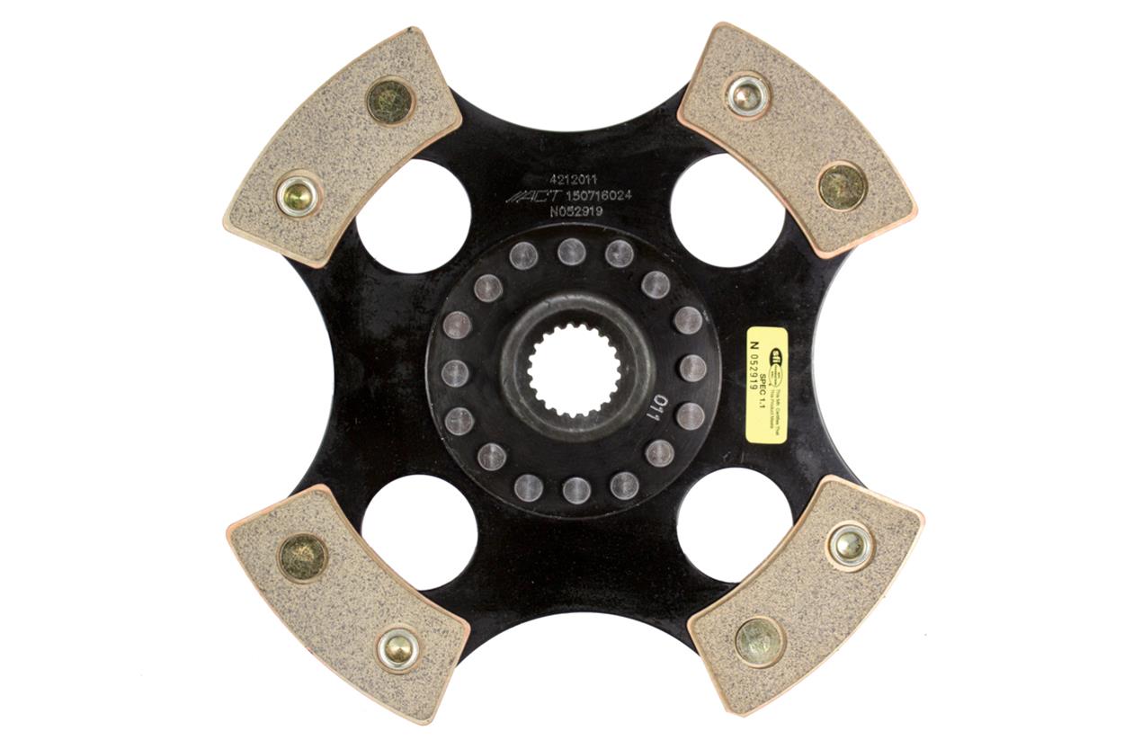 ACT 1986 Honda Accord 4 Pad Rigid Race Disc thumbnail 3