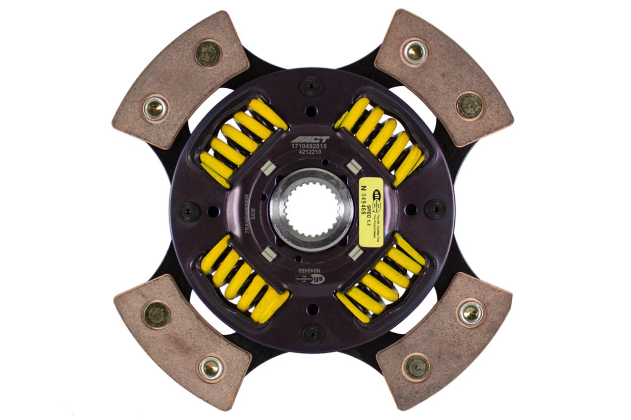 ACT 2000 Honda S2000 4 Pad Sprung Race Disc thumbnail 3