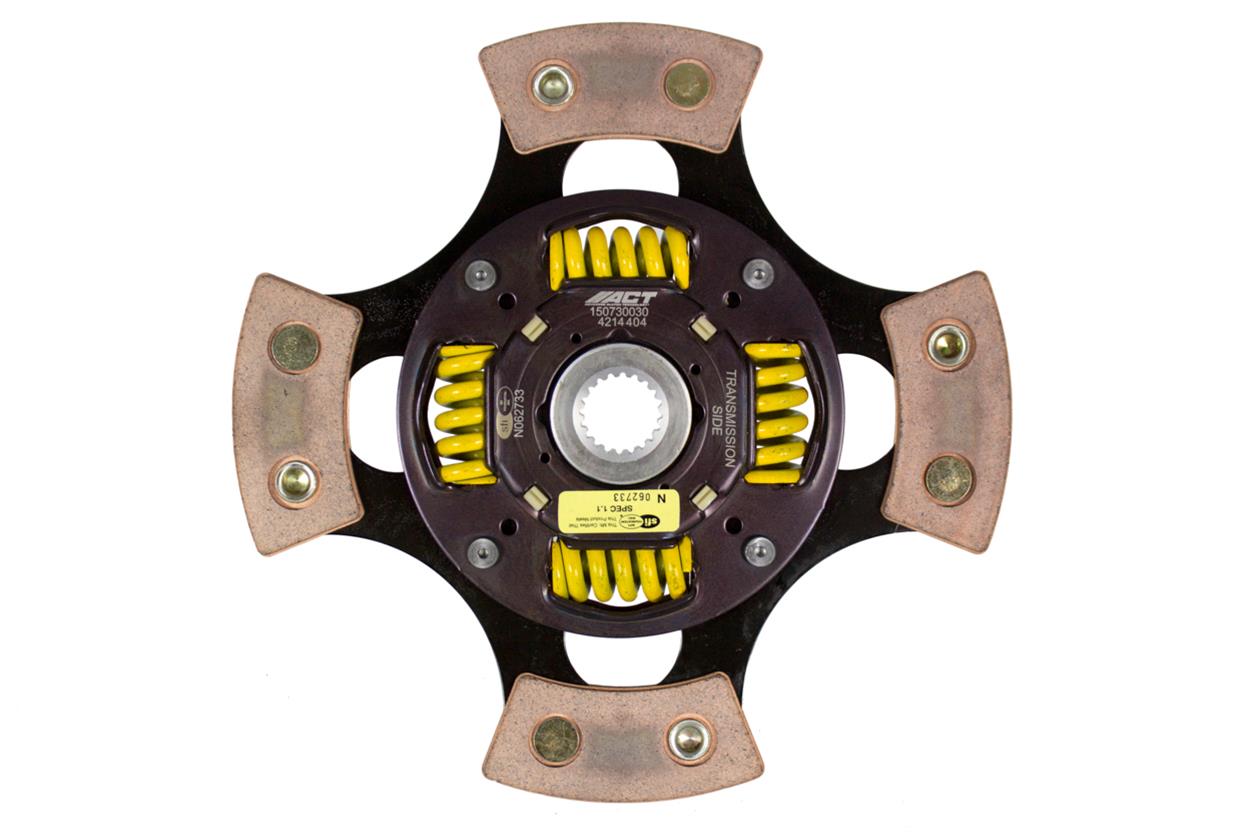 ACT 2009 Honda Civic 4 Pad Sprung Race Disc thumbnail 2