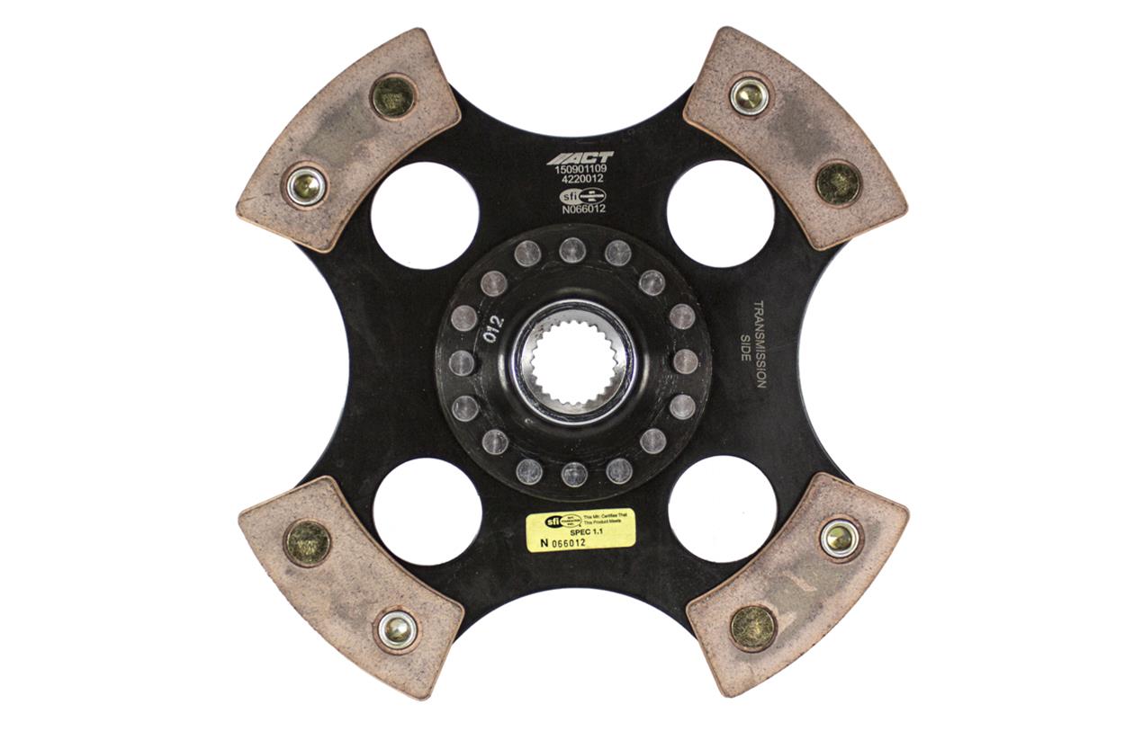 ACT 1990 Acura Integra 4 Pad Rigid Race Disc thumbnail 3