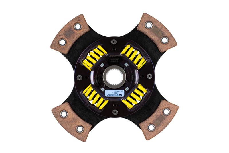 ACT Race Clutch Discs for 2018-2020 ACCORD, 2017-2023 CIVIC, 2023 INTEGRA - 4240510 Disc, Race, 4 Paddle, Ceramic, 1.031 in. 24 Spline, 9.400 in. Disc, use on Honda®, Each thumbnail 2