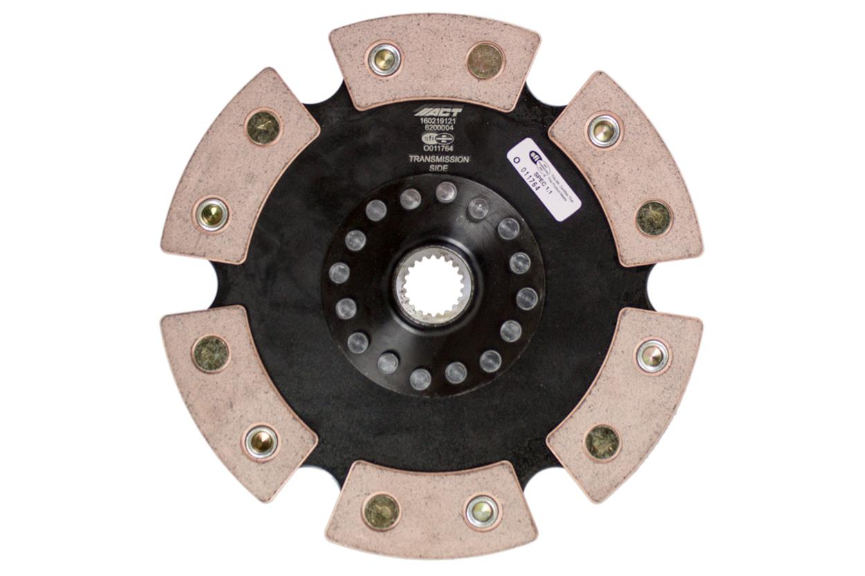 ACT 1993 Hyundai Elantra 6 Pad Rigid Race Disc thumbnail 2