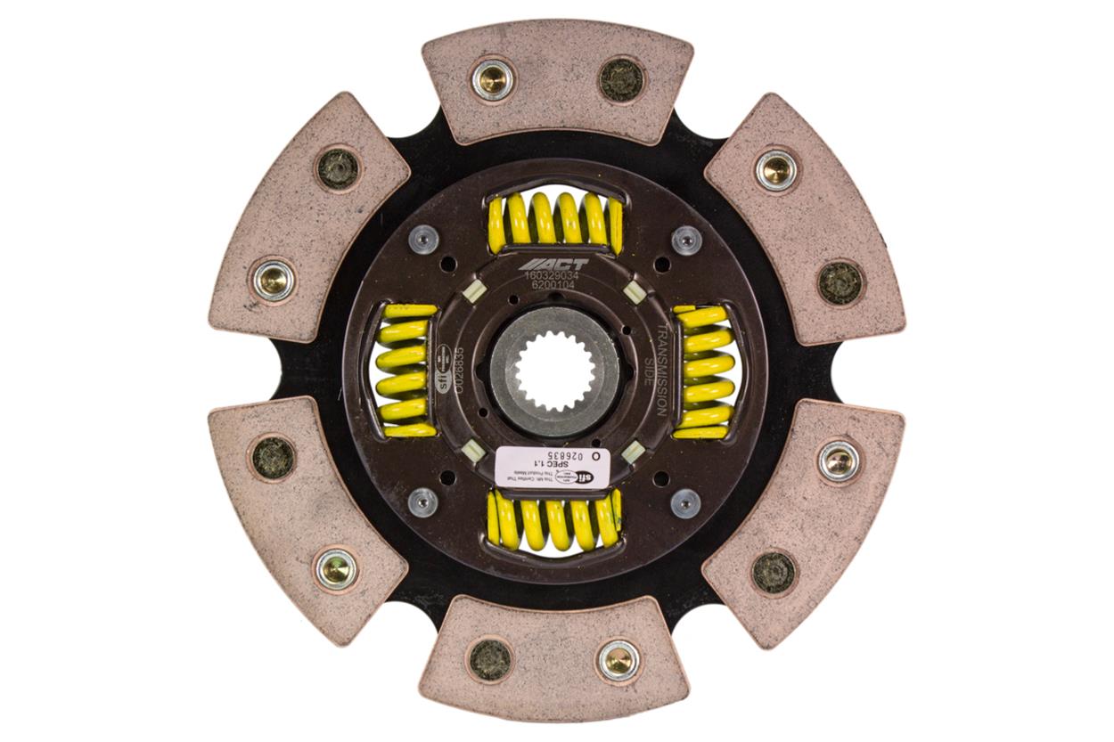 ACT 1993 Hyundai Elantra 6 Pad Sprung Race Disc thumbnail 2
