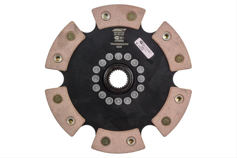 ACT 2002 Honda Civic 6 Pad Rigid Race Disc thumbnail 2