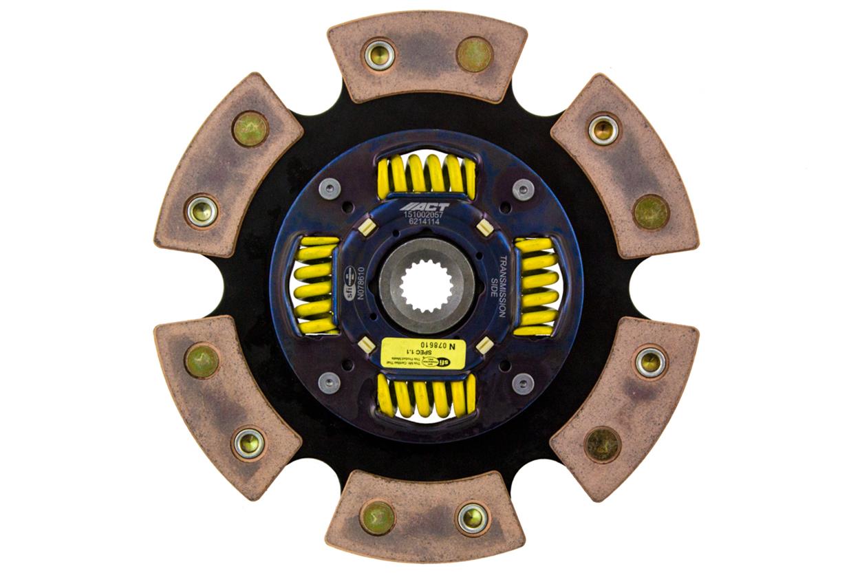 ACT 1991 Nissan Sentra 6 Pad Sprung Race Disc thumbnail 2