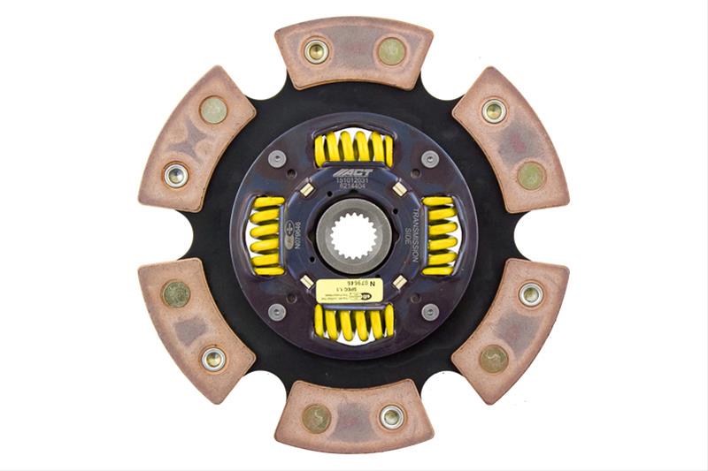 ACT 2009 Honda Civic 6 Pad Sprung Race Disc thumbnail 2