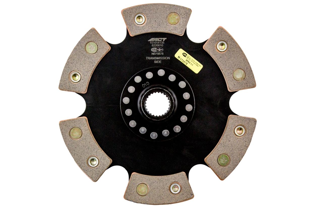ACT 1992 Acura Integra 6 Pad Rigid Race Disc thumbnail 3