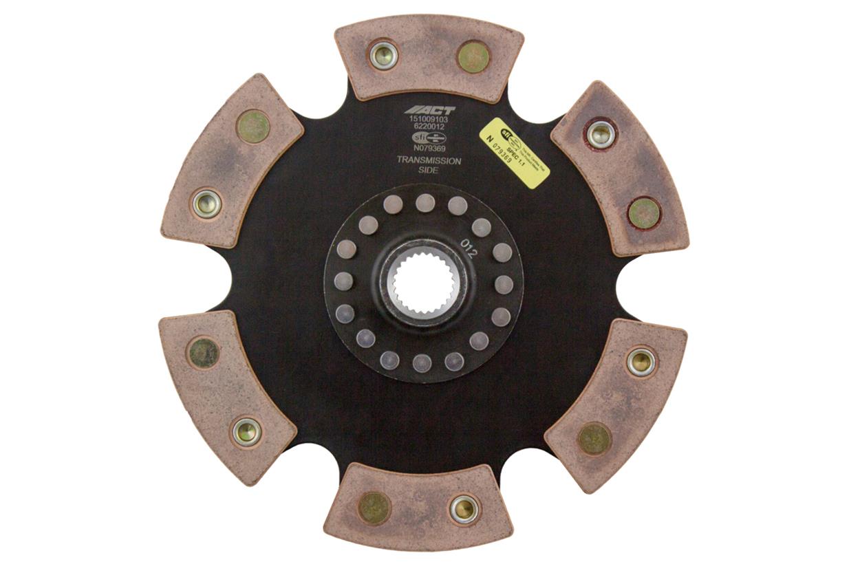 ACT 1990 Acura Integra 6 Pad Rigid Race Disc thumbnail 2