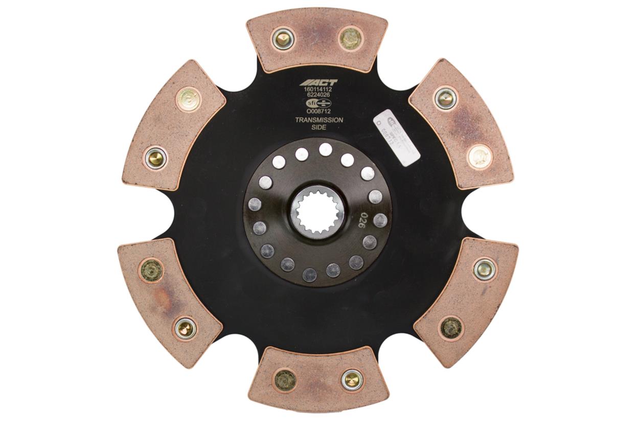 ACT 2002 Dodge Neon 6 Pad Rigid Race Disc thumbnail 2