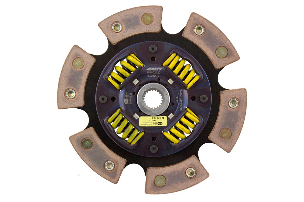 ACT 1980 Toyota Corolla 6 Pad Sprung Race Disc thumbnail 2