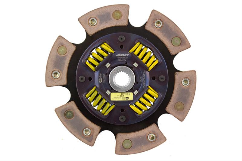 ACT 2005 Mitsubishi Lancer 6 Pad Sprung Race Disc thumbnail 3