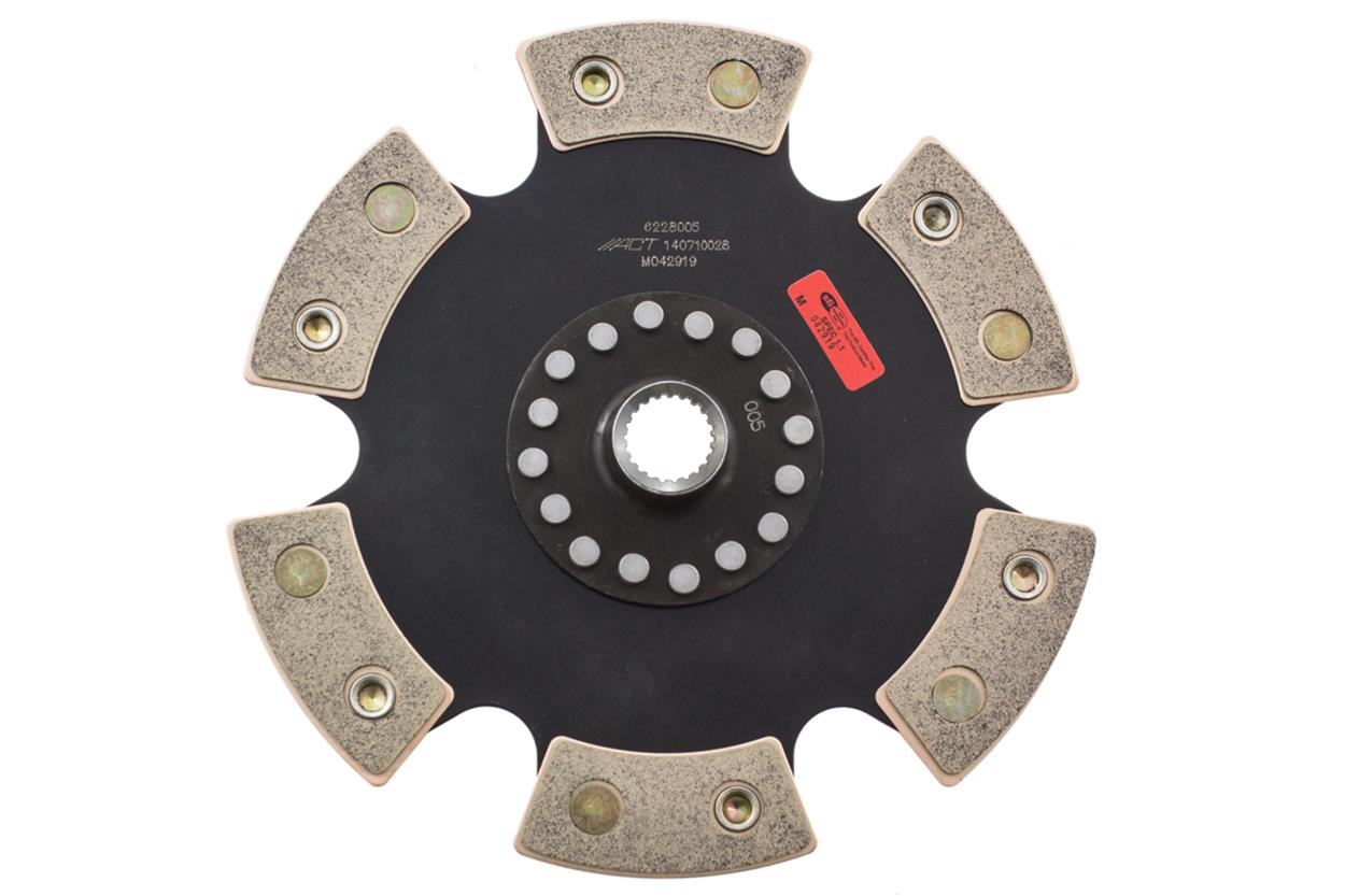 ACT 2005 Mazda 3 6 Pad Rigid Race Disc thumbnail 2
